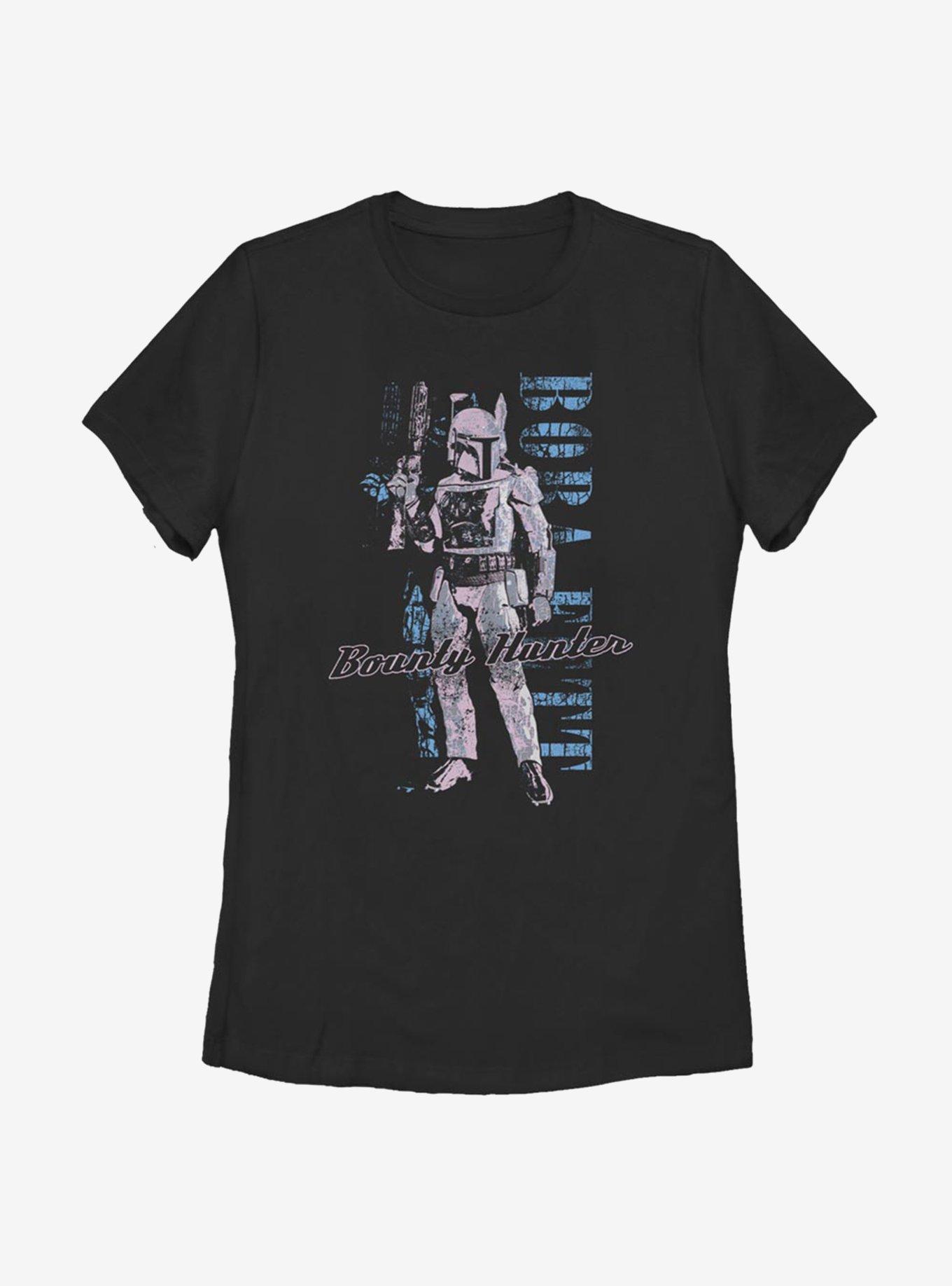 Star Wars Distressed Boba Womens T-Shirt, , hi-res