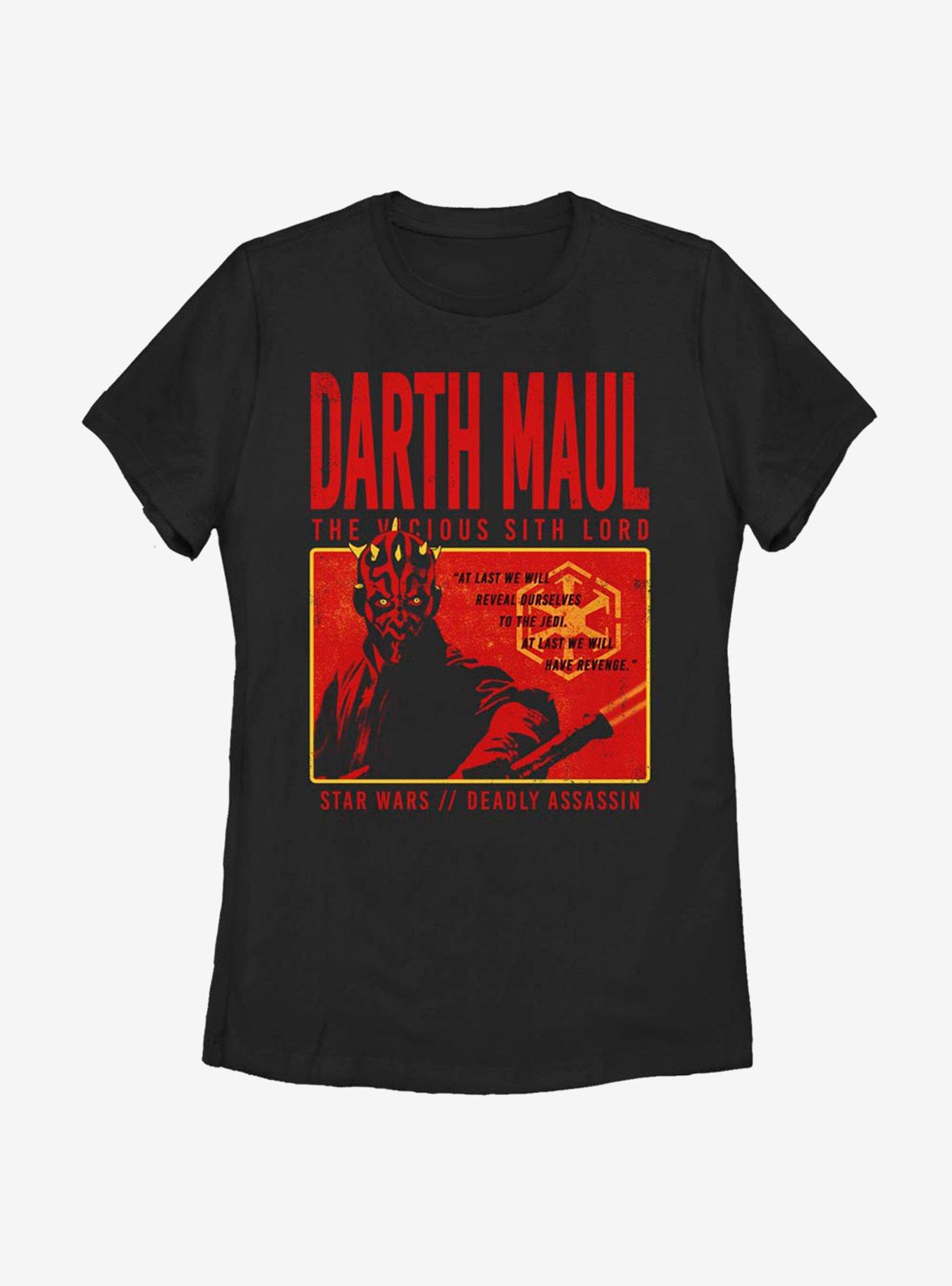 Star Wars Maul Horror Box Womens T-Shirt, , hi-res