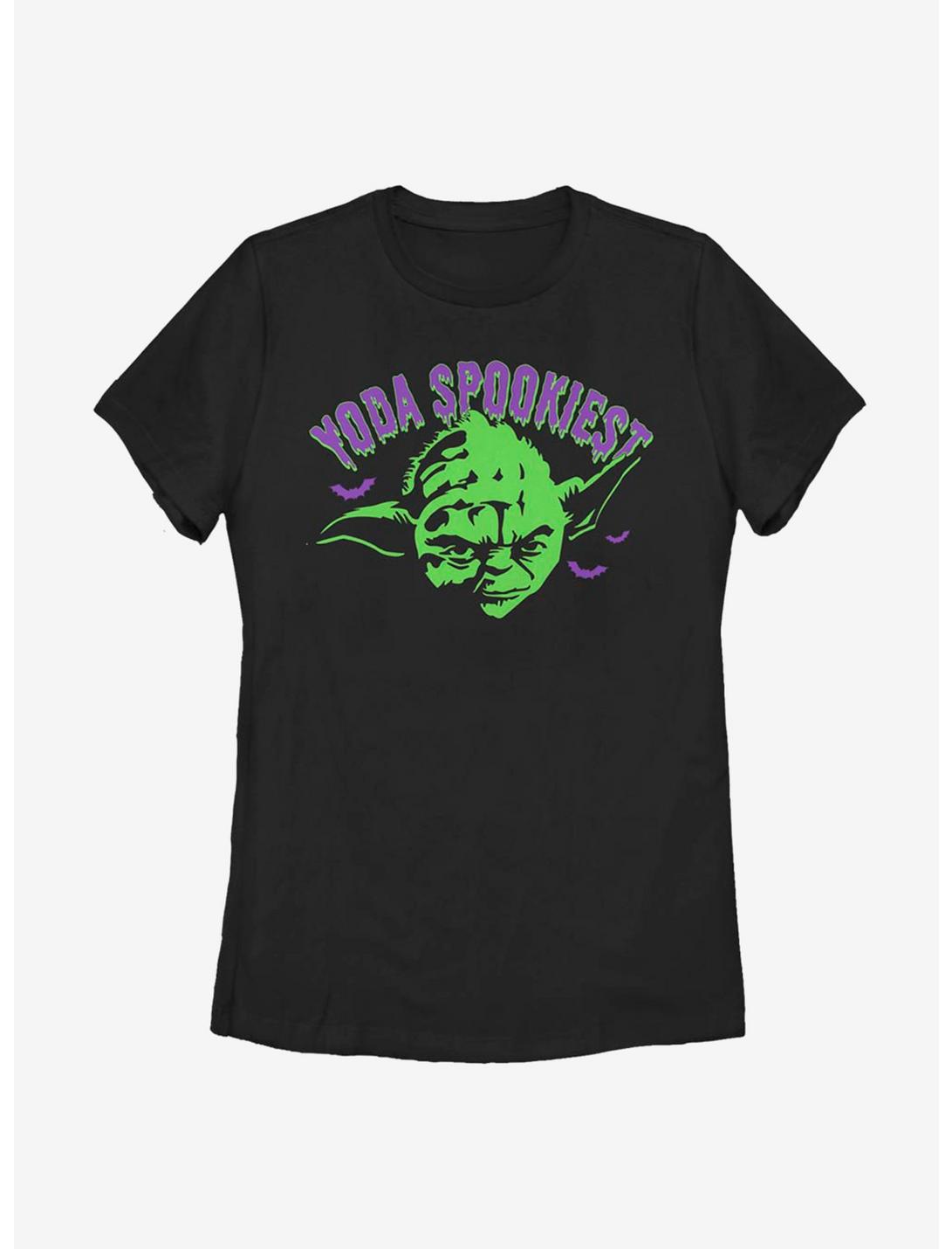 Star Wars Spookiest Yoda Womens T-Shirt, BLACK, hi-res