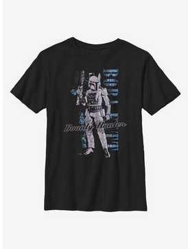 Star Wars Distressed Boba Youth T-Shirt, , hi-res