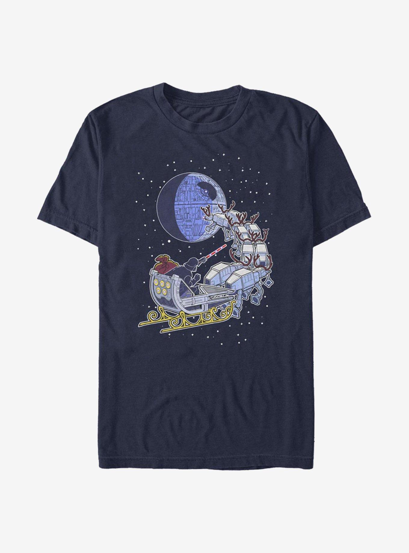 Star Wars Vader Sleigh T-Shirt, , hi-res