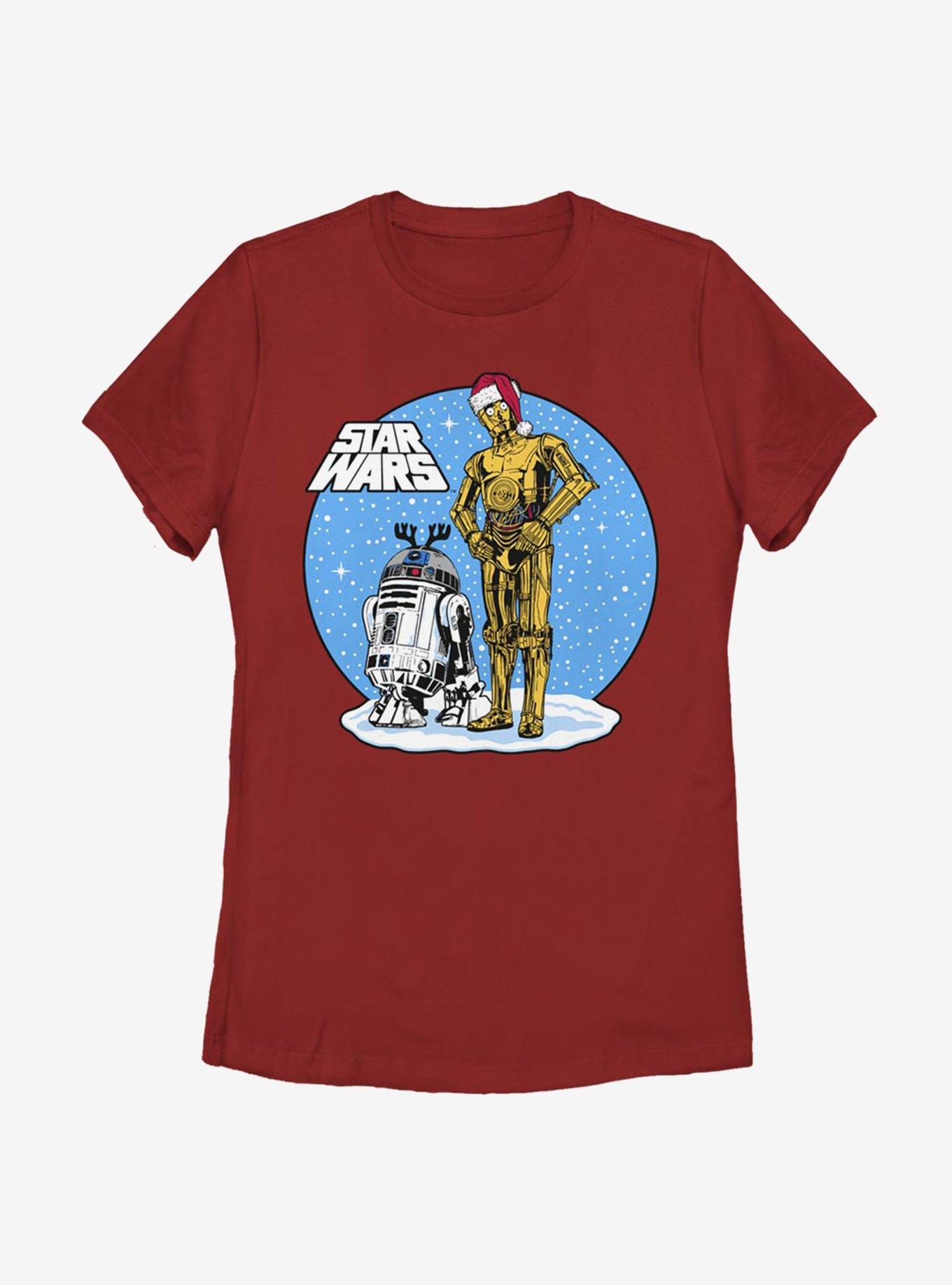 Star Wars Chillin Bros Womens T-Shirt, RED, hi-res