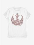 Star Wars Rose Rebel Womens T-Shirt, WHITE, hi-res