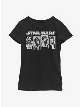 Star Wars Squad Falcon Youth Girls T-Shirt, , hi-res
