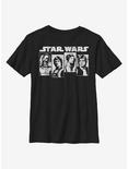 Star Wars Squad Falcon Youth T-Shirt, BLACK, hi-res