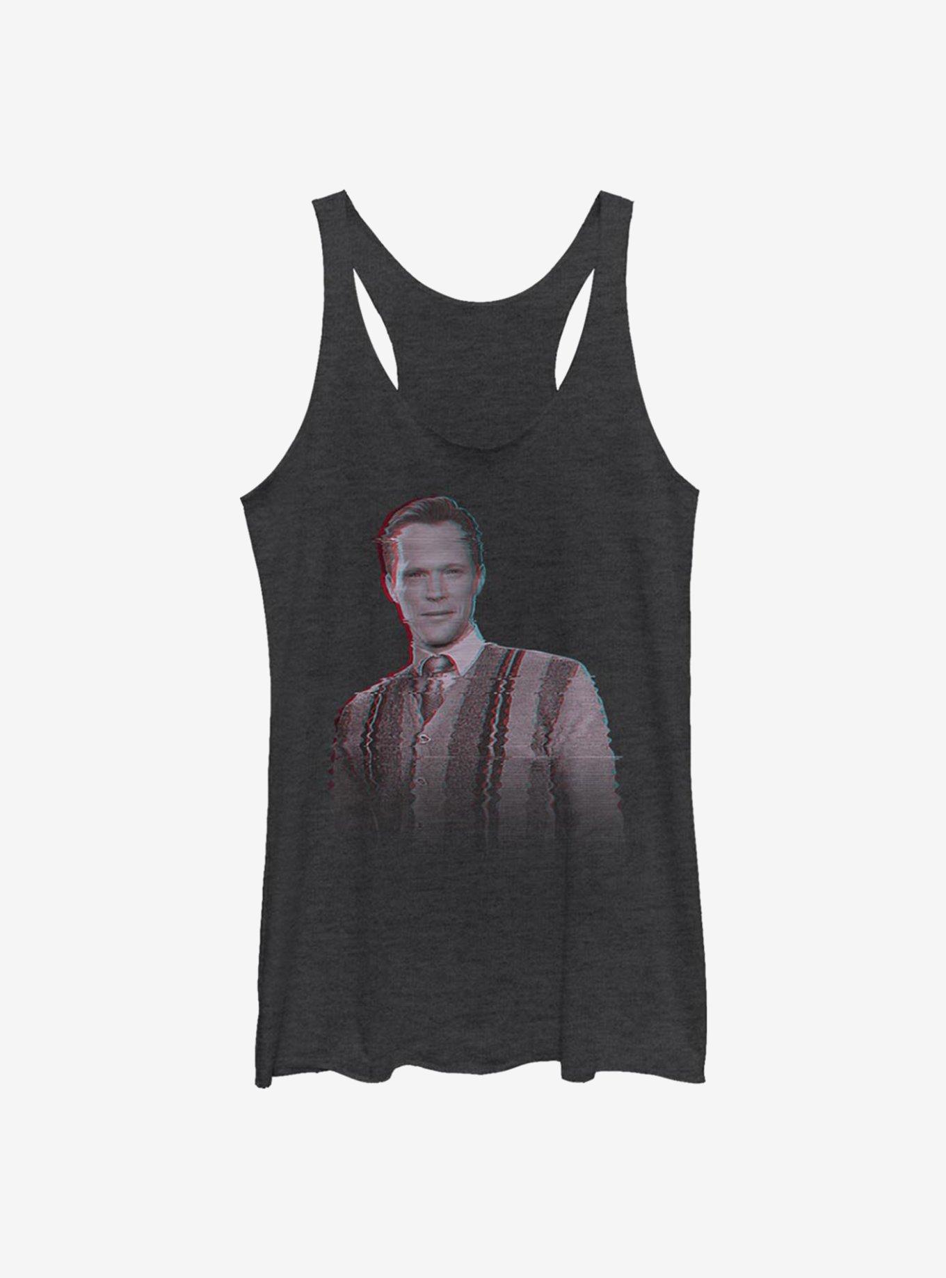 Marvel WandaVision Vision Video Glitch Womens Tank Top, , hi-res