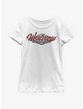 Marvel WandaVision Westview Grey Youth Girls T-Shirt, , hi-res