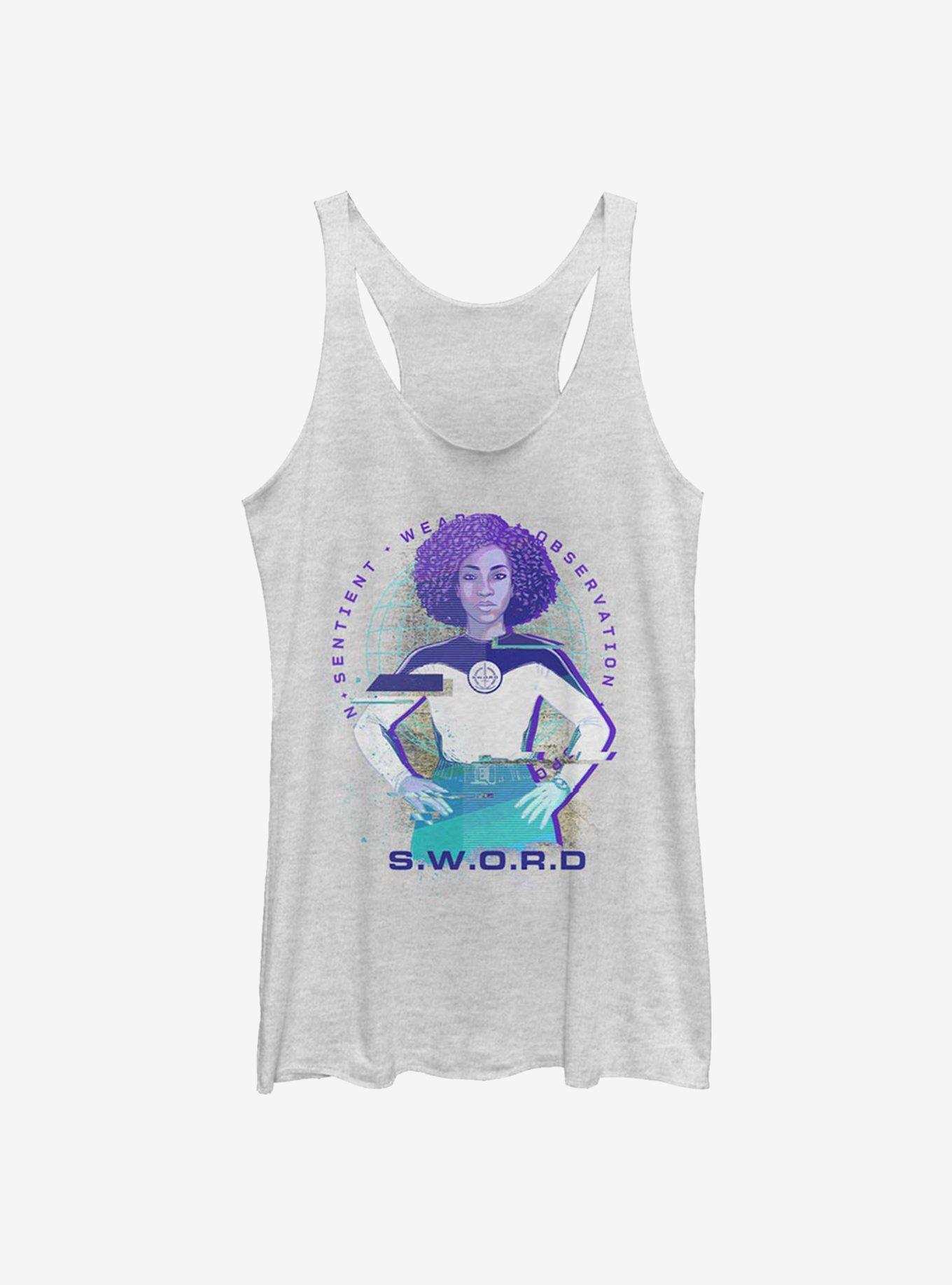 Marvel WandaVision S.W.O.R.D Glitch Womens Tank Top, , hi-res
