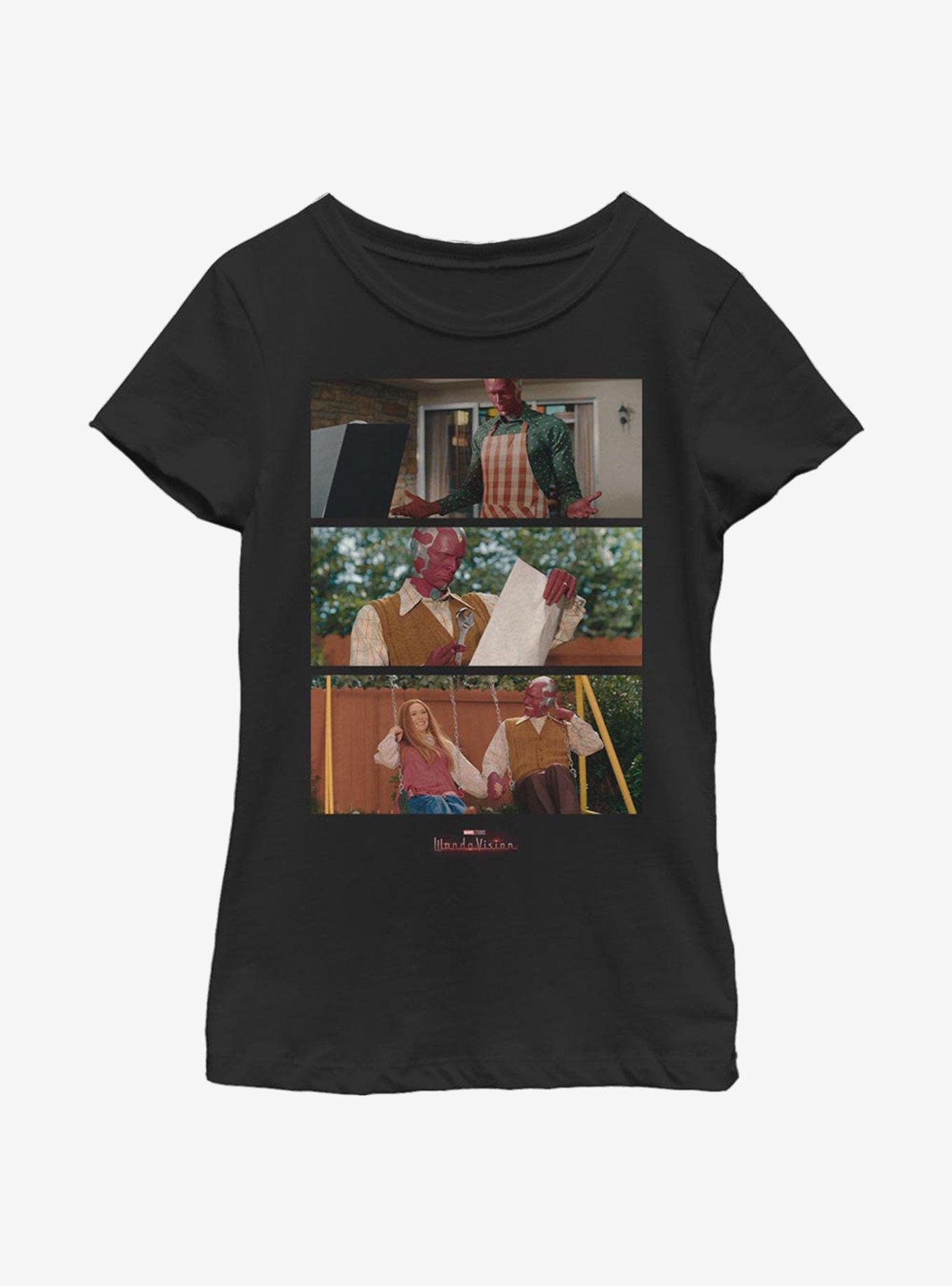 Marvel WandaVision Visions Instructions Youth Girls T-Shirt, , hi-res