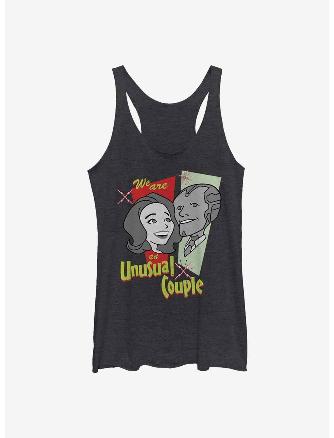 Marvel WandaVision Paired Couple Womens Tank Top, BLK HTR, hi-res