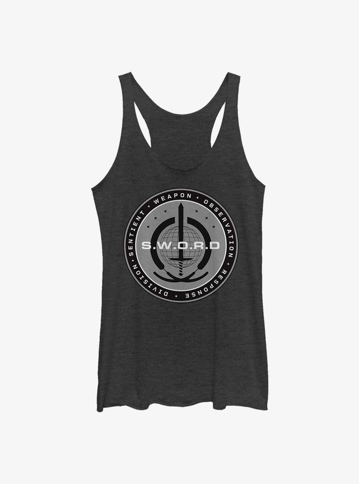 Marvel WandaVision S.W.O.R.D Logo Womens Tank Top, , hi-res