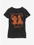 Marvel WandaVision Couple Coloring Youth Girls T-Shirt, BLACK, hi-res