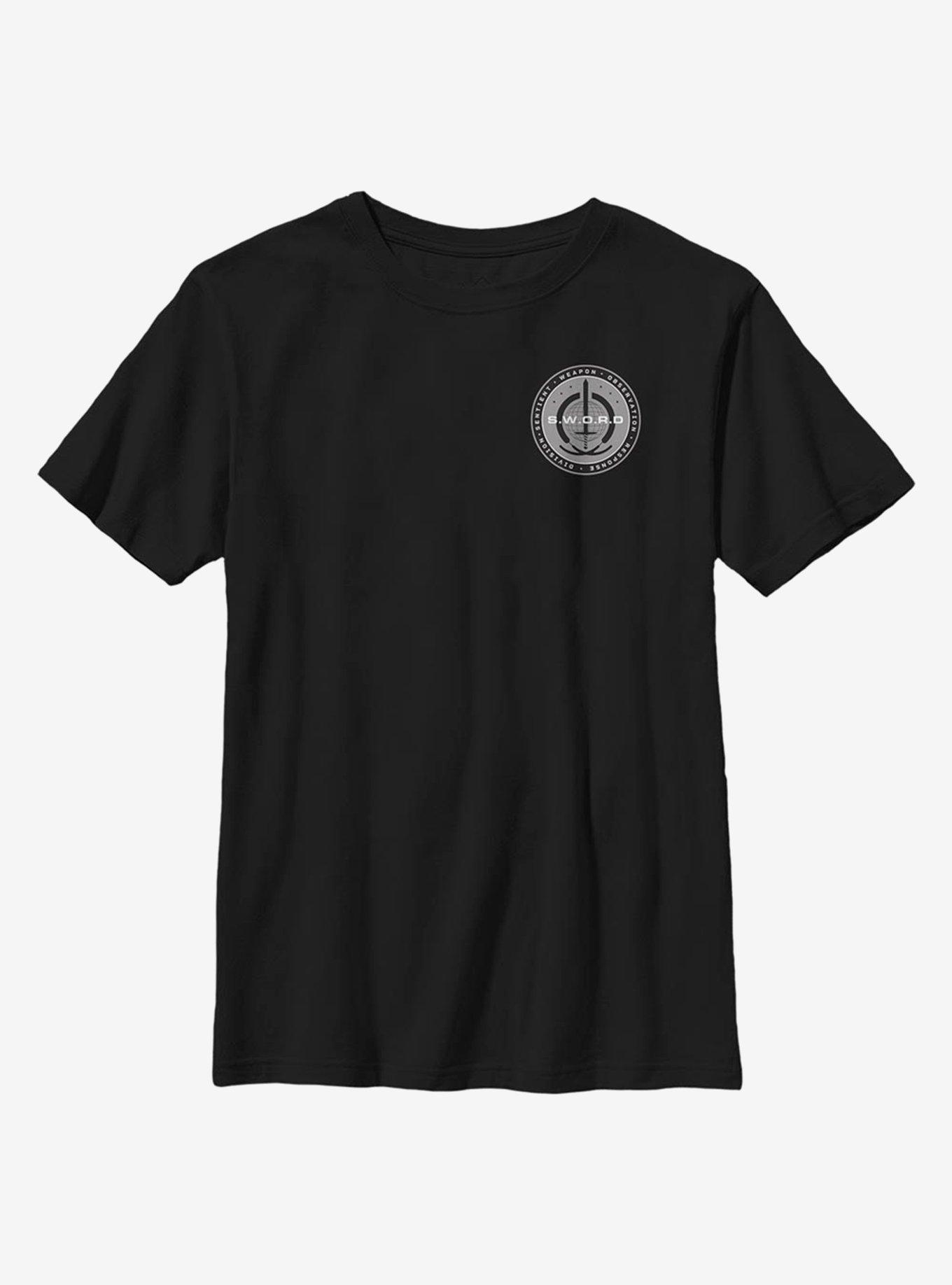 Marvel WandaVision S.W.O.R.D Logo Youth T-Shirt, , hi-res