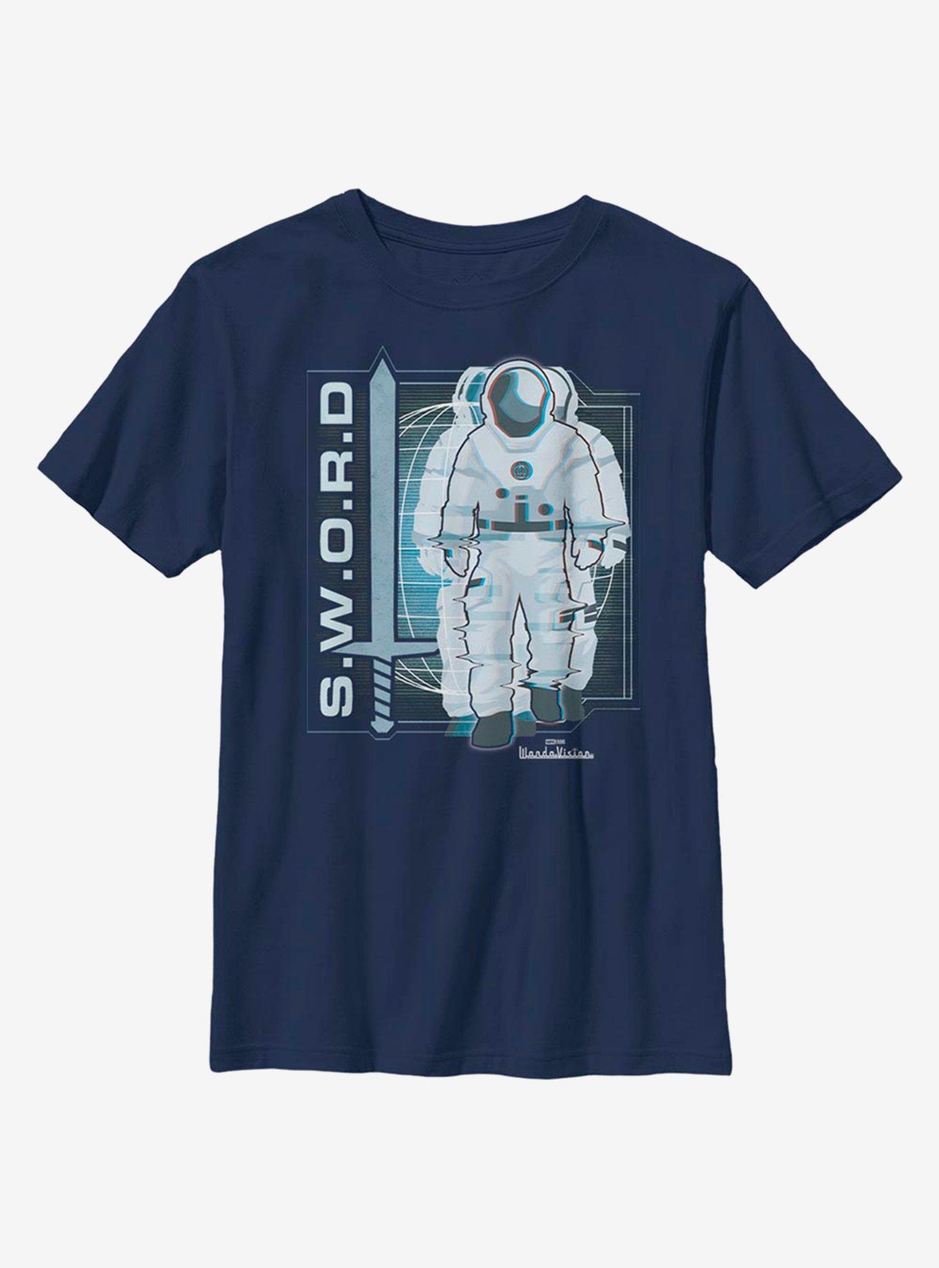 Marvel WandaVision Where Are We Youth T-Shirt, NAVY, hi-res