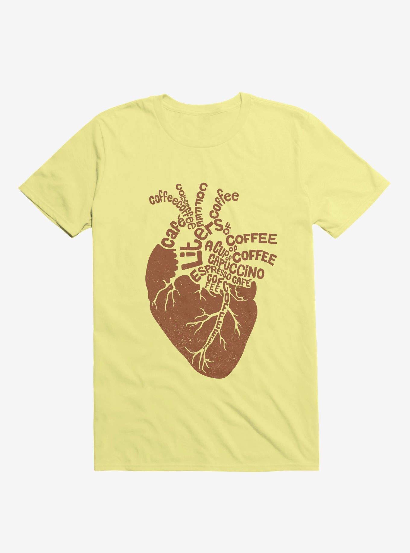 Coffee Lover Heart T-Shirt, , hi-res