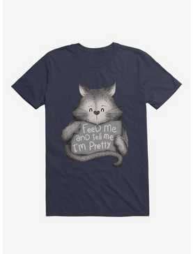 Feed Me And Tell Me I'm Pretty Cat T-Shirt, , hi-res