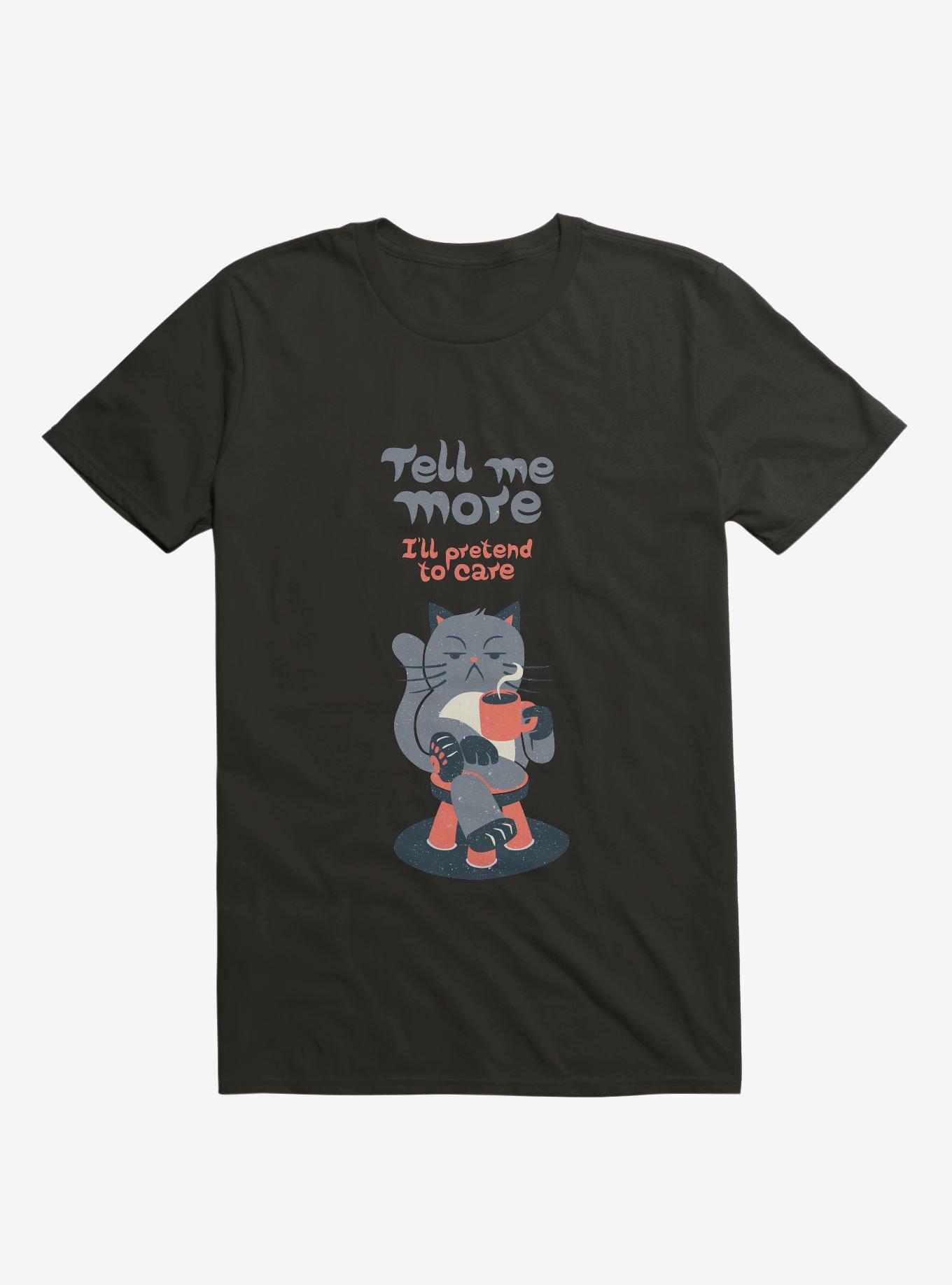 Ironicat T-Shirt, BLACK, hi-res