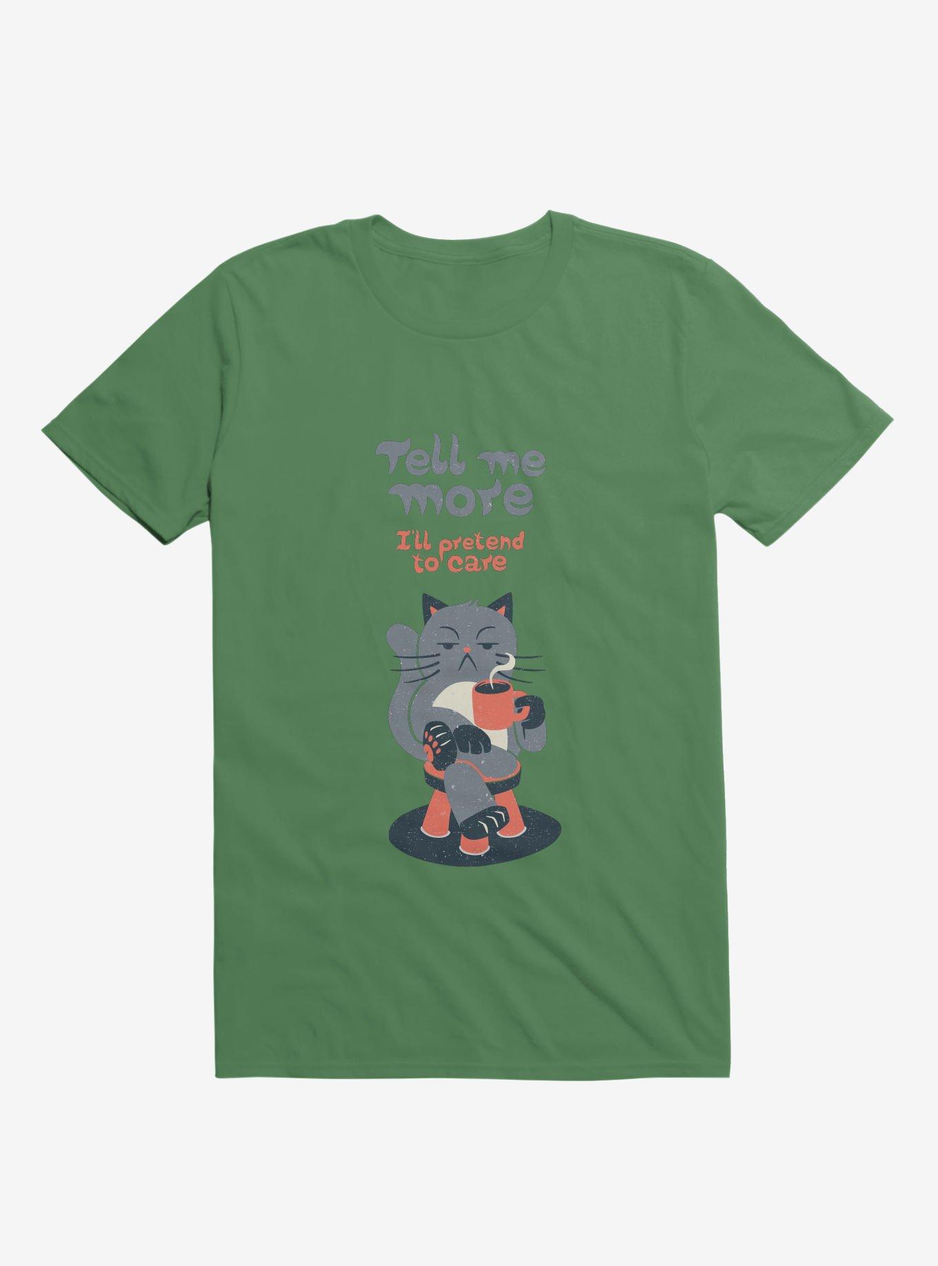 Ironicat T-Shirt, KELLY GREEN, hi-res