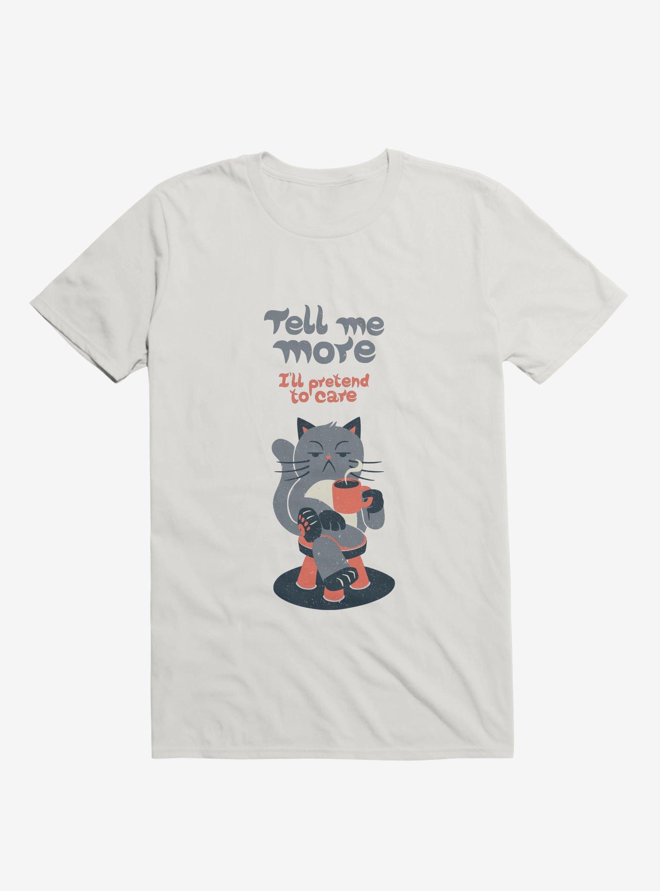 Ironicat T-Shirt, WHITE, hi-res