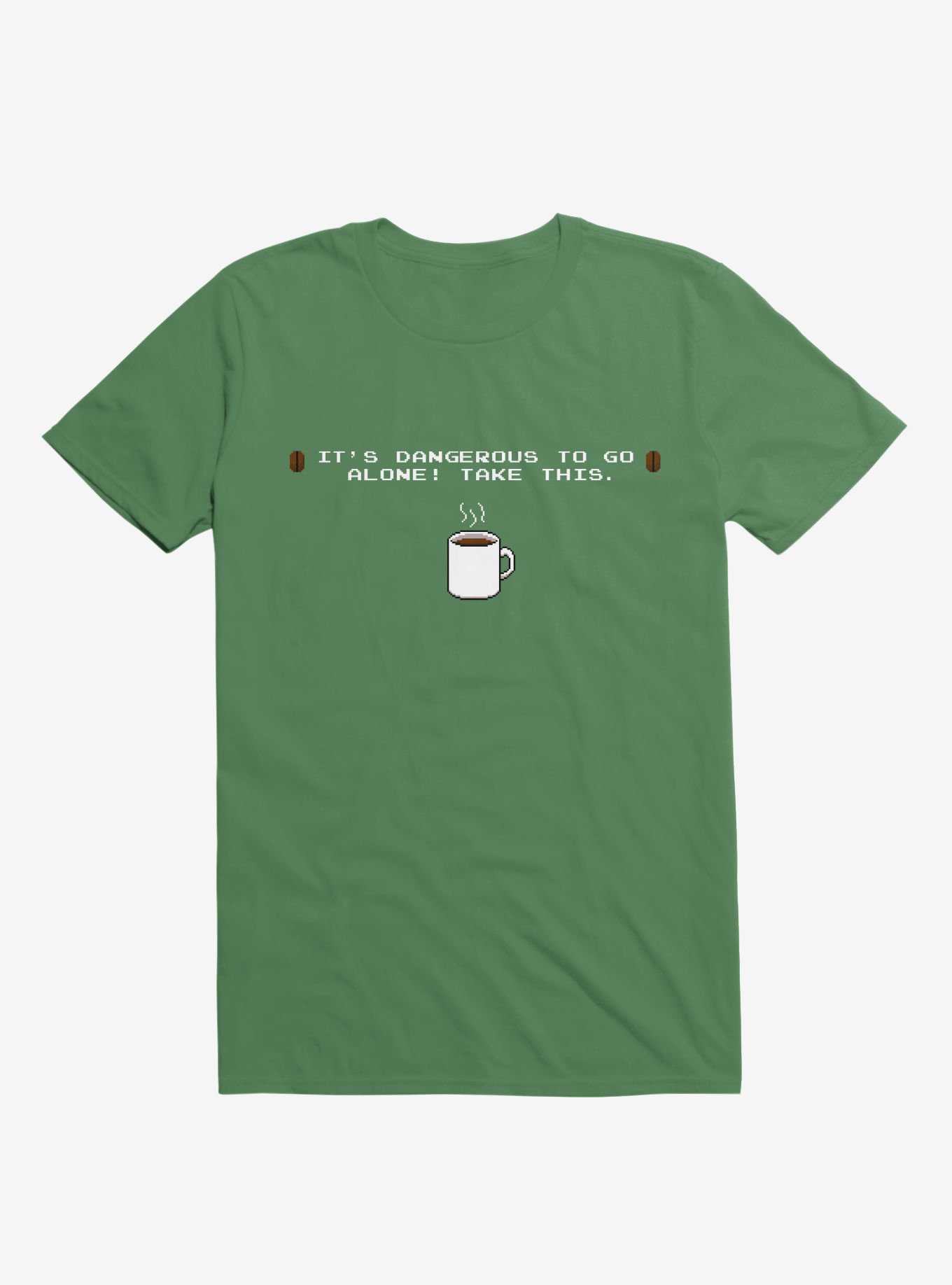 It's Dangerous To Go Alone, Take This Coffee T-Shirt, , hi-res