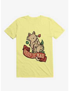 Merry Xmas Cat T-Shirt, , hi-res
