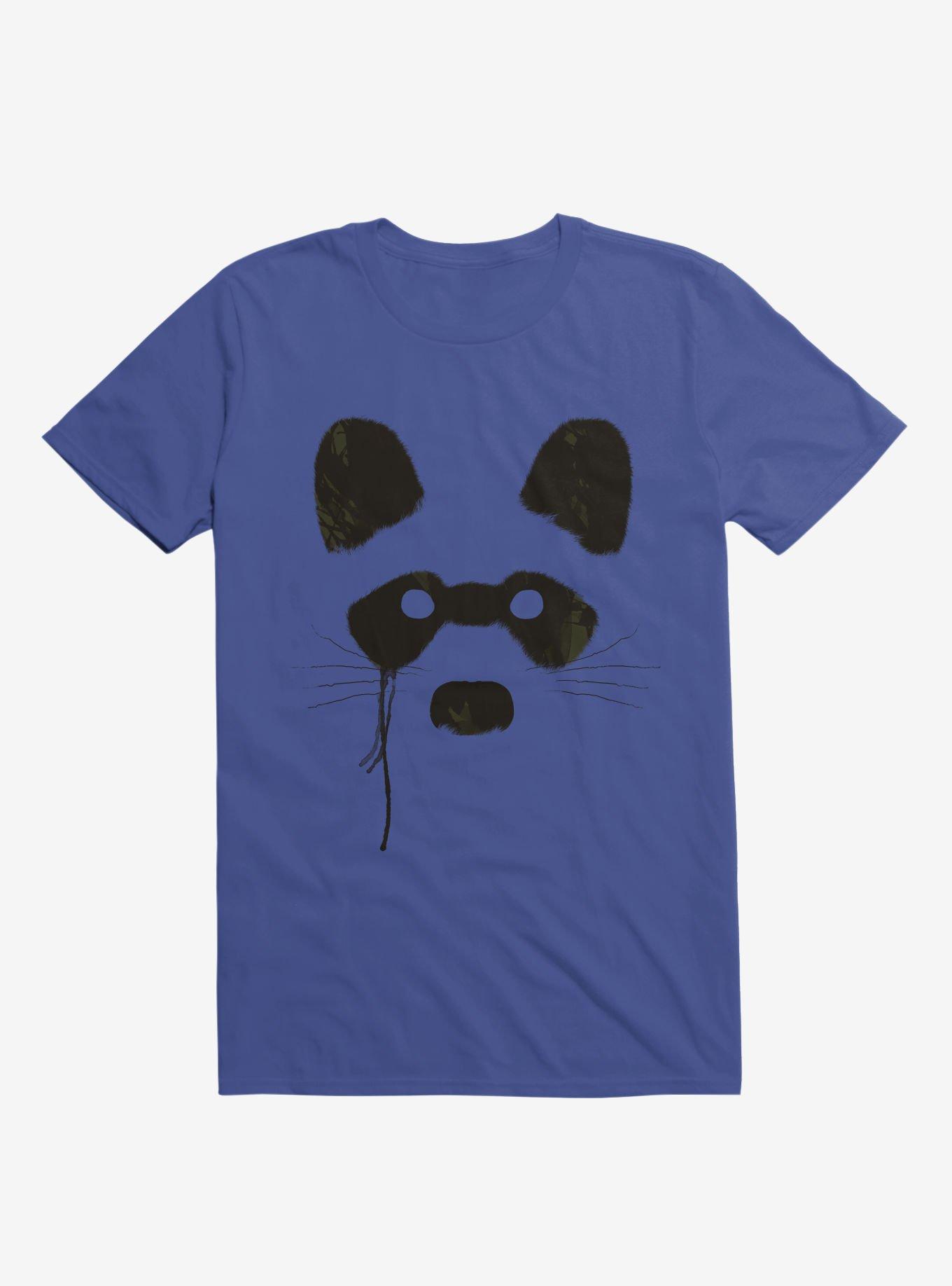 Racoon T-Shirt, ROYAL, hi-res