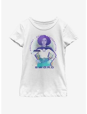 Marvel WandaVision S.W.O.R.D Glitch Youth Girls T-Shirt, , hi-res