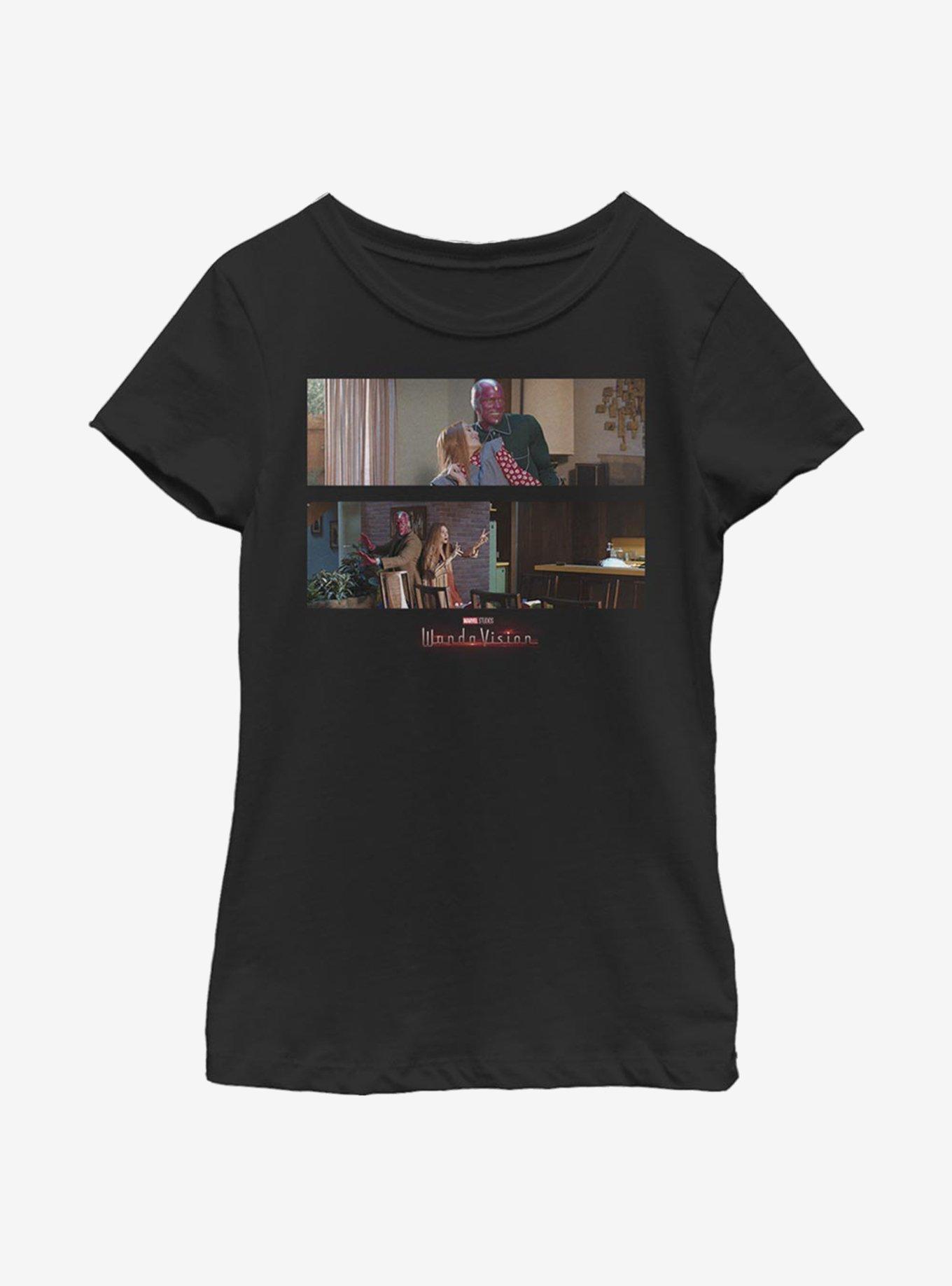Marvel WandaVision The Couple Youth Girls T-Shirt, , hi-res