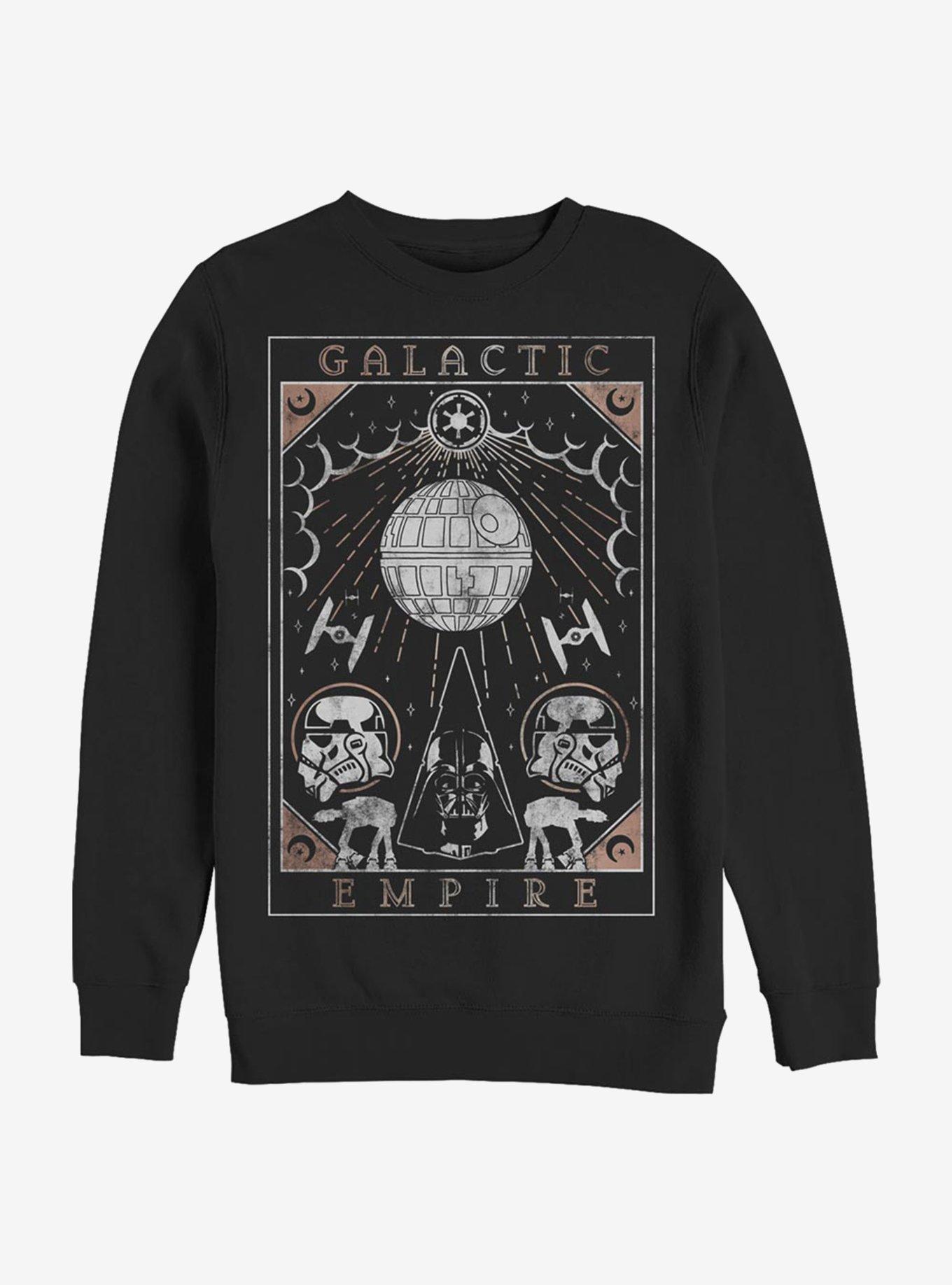 Star Wars Galactic Tarot Sweatshirt, BLACK, hi-res