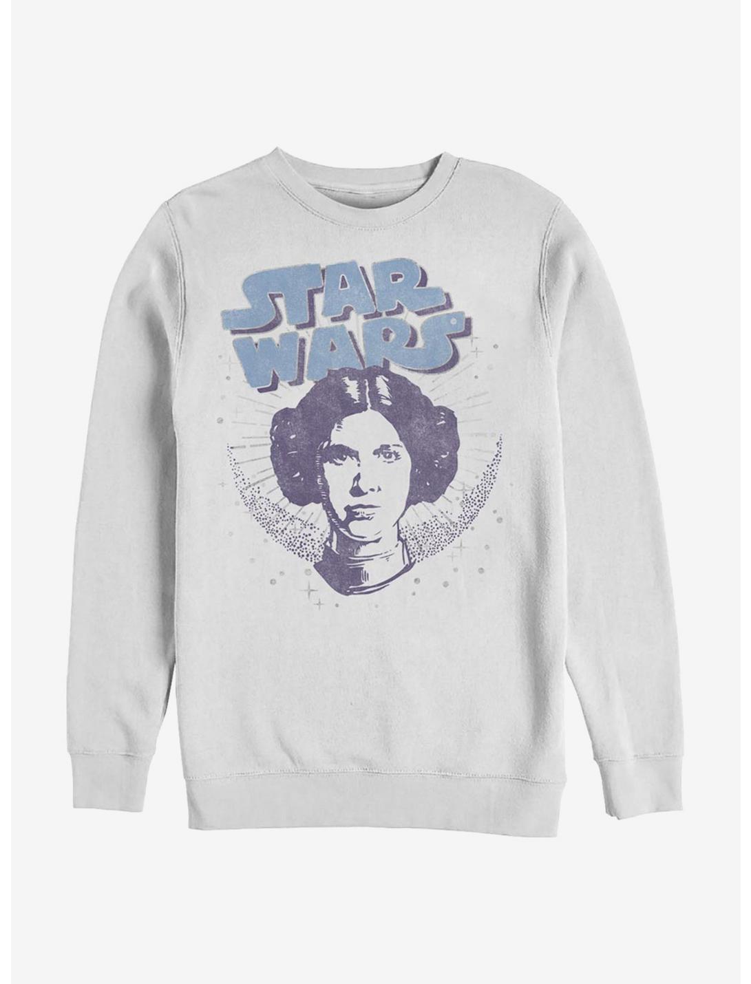 Star Wars Leia Moon Sweatshirt, WHITE, hi-res