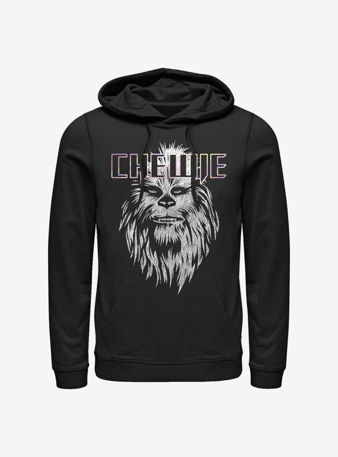 Star Wars Chewie Face Hoodie, BLACK, hi-res