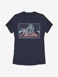Star Wars Falcon Flyby Womens T-Shirt, NAVY, hi-res