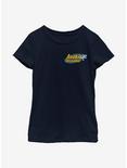 Star Wars Anakin Skywalker Small Logo Youth Girls T-Shirt, NAVY, hi-res