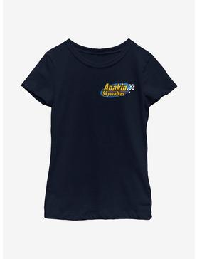 Star Wars Anakin Skywalker Small Logo Youth Girls T-Shirt, , hi-res