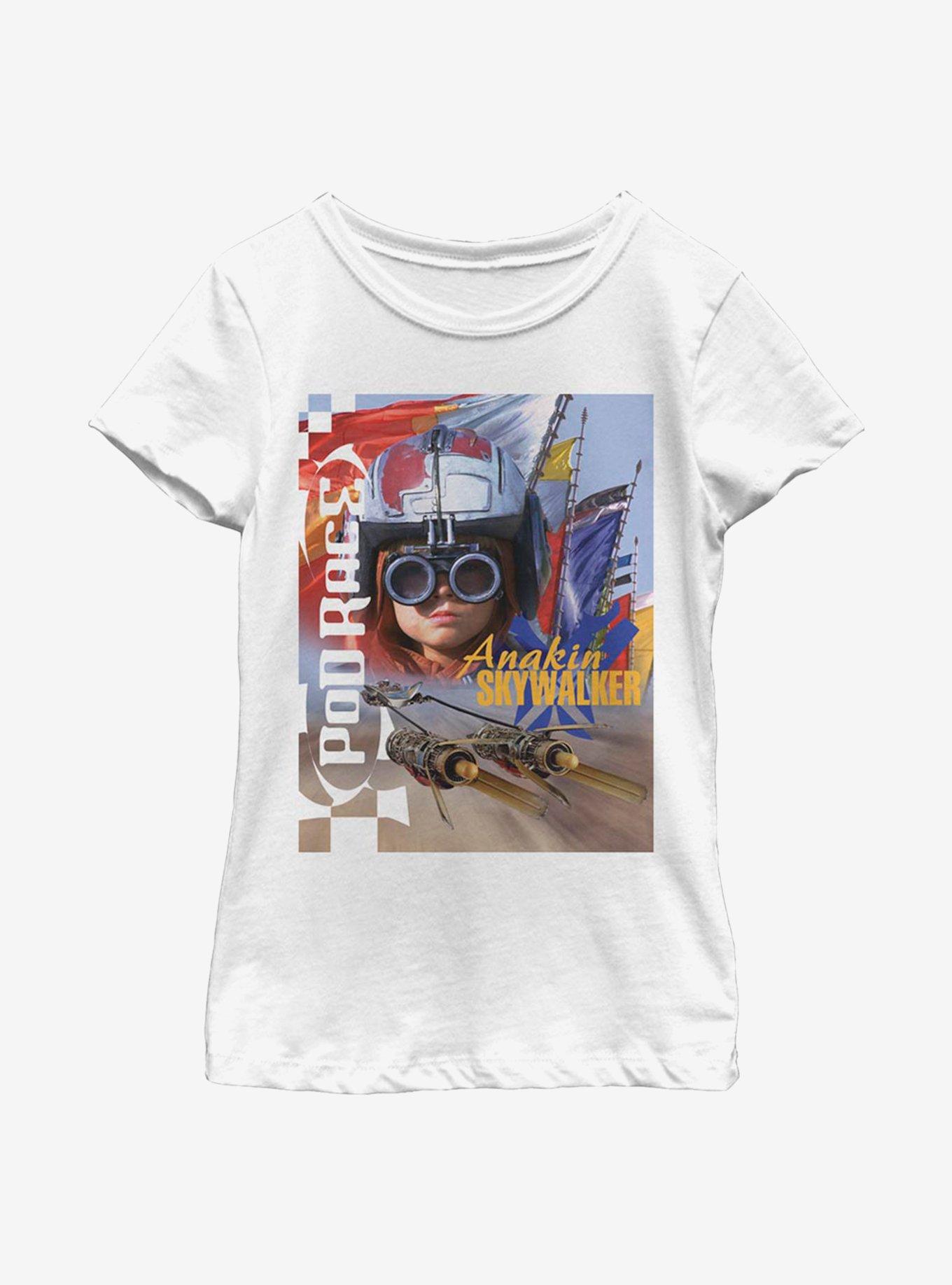 Star Wars Anakin Poster Goggles Youth Girls T-Shirt, , hi-res