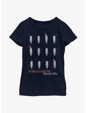 Star Wars Snow Troopers Youth Girls T-Shirt, , hi-res