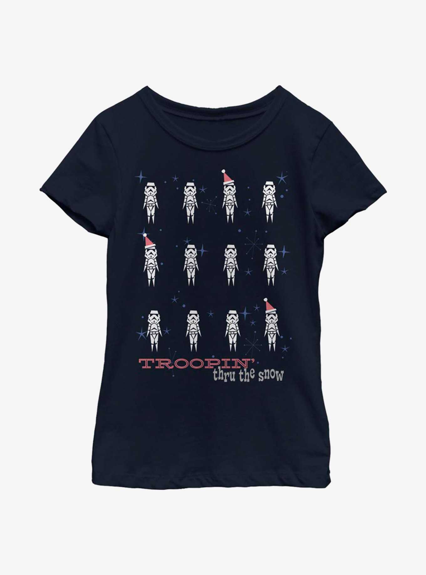 Star Wars Snow Troopers Youth Girls T-Shirt, , hi-res