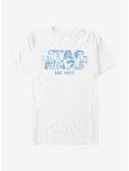 Star Wars Logo Faces T-Shirt, WHITE, hi-res