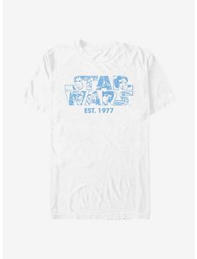 Star Wars Logo Faces T-Shirt, , hi-res