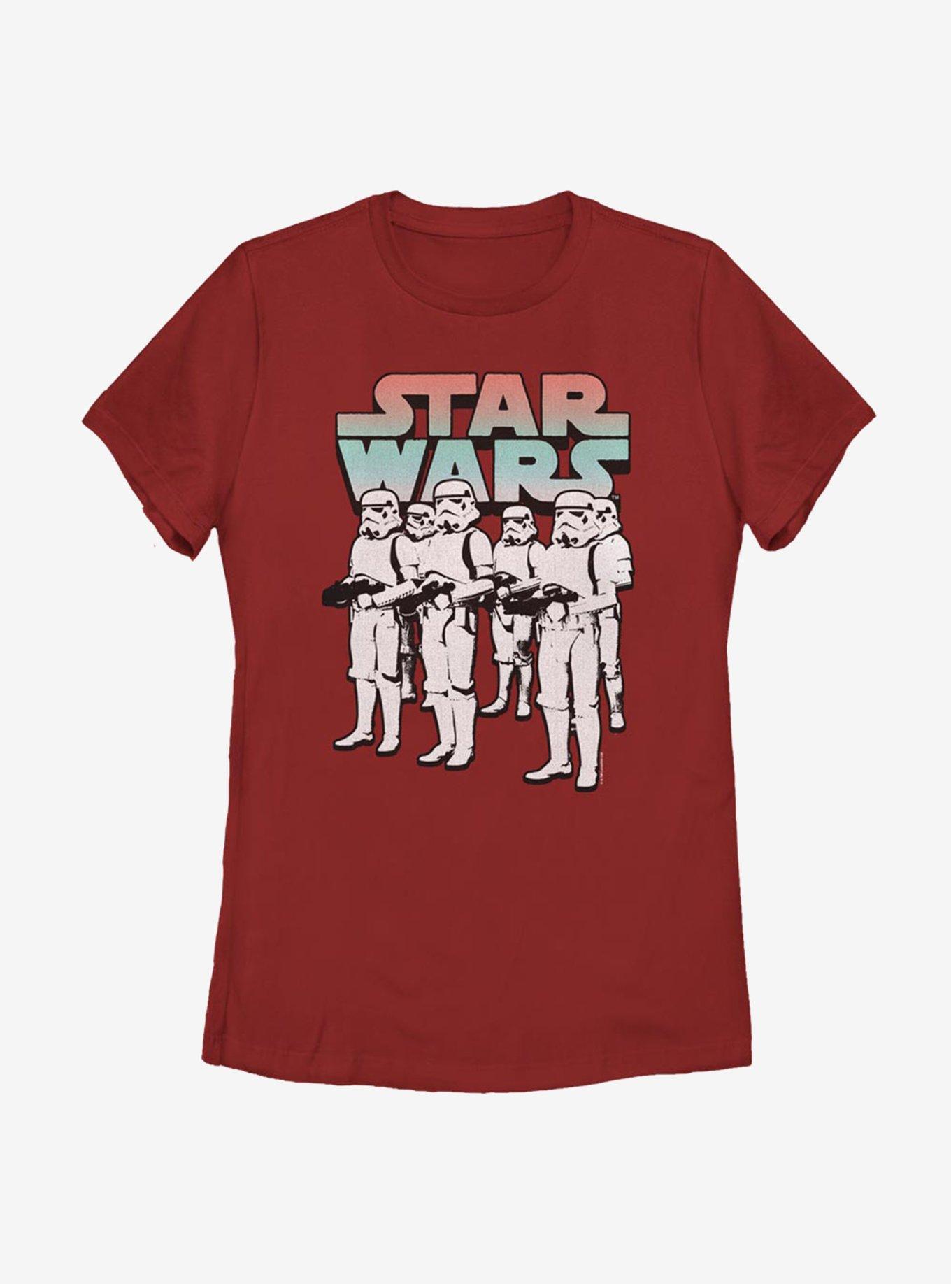 Star Wars Stormtrooper Orders Womens T-Shirt, RED, hi-res