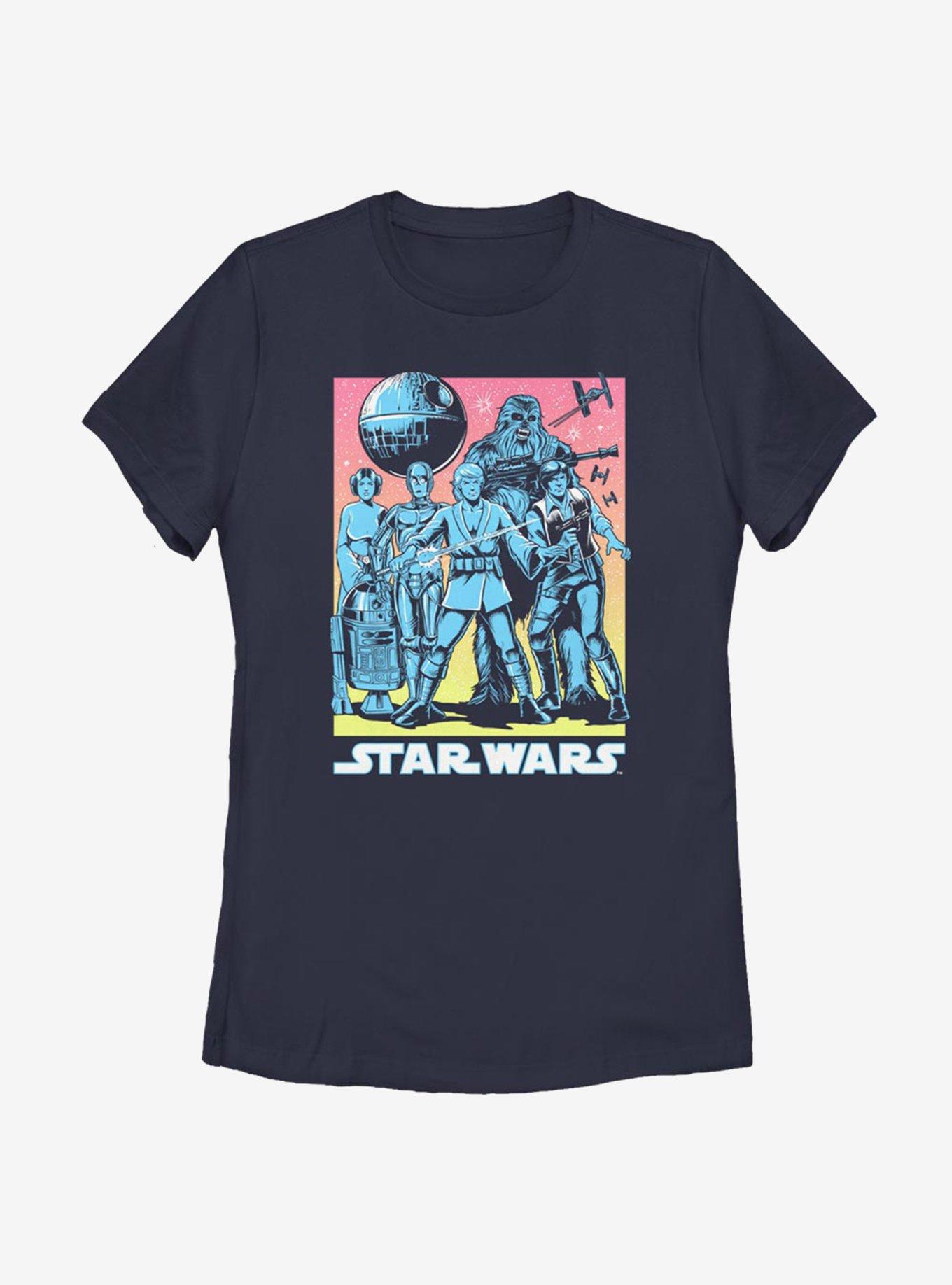 Star Wars Rebels Are Go Womens T-Shirt, NAVY, hi-res