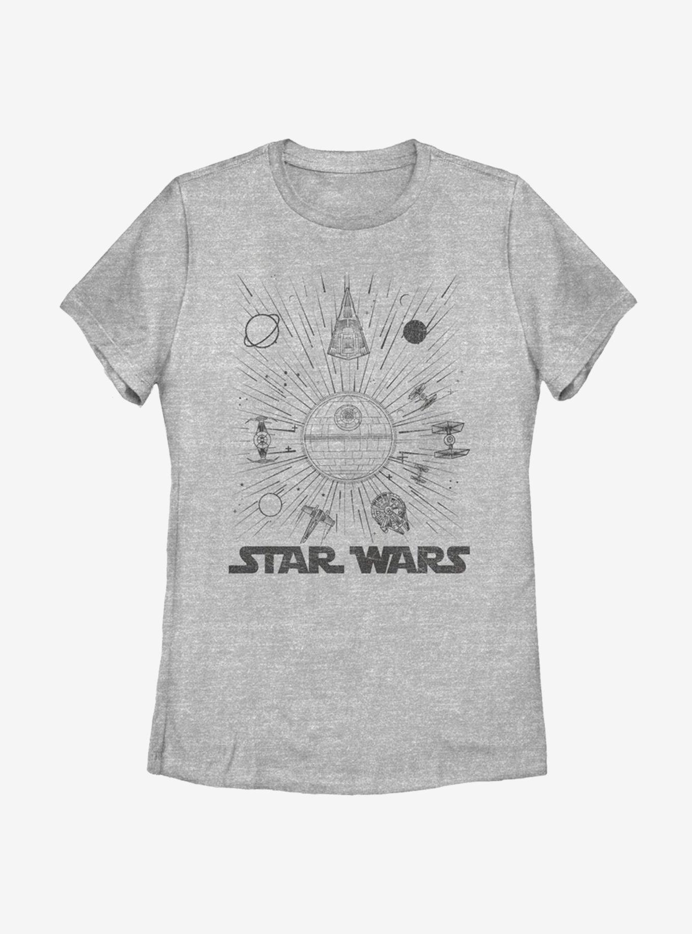 Star Wars Ships Burst Womens T-Shirt, , hi-res