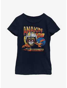 Star Wars Anakin 99 Podracing Youth Girls T-Shirt, , hi-res
