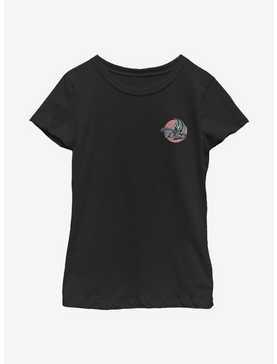 Star Wars Falcon Flying Circle Youth Girls T-Shirt, , hi-res