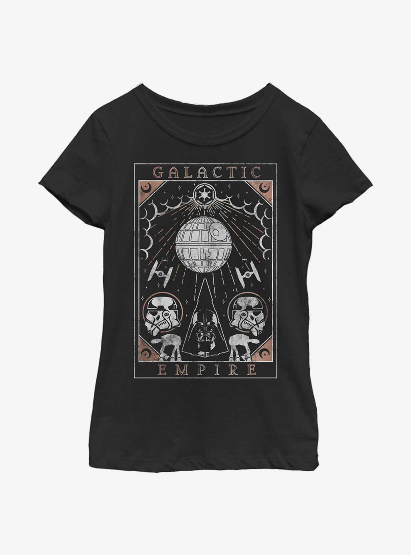 Star Wars Galactic Tarot Youth Girls T-Shirt, , hi-res