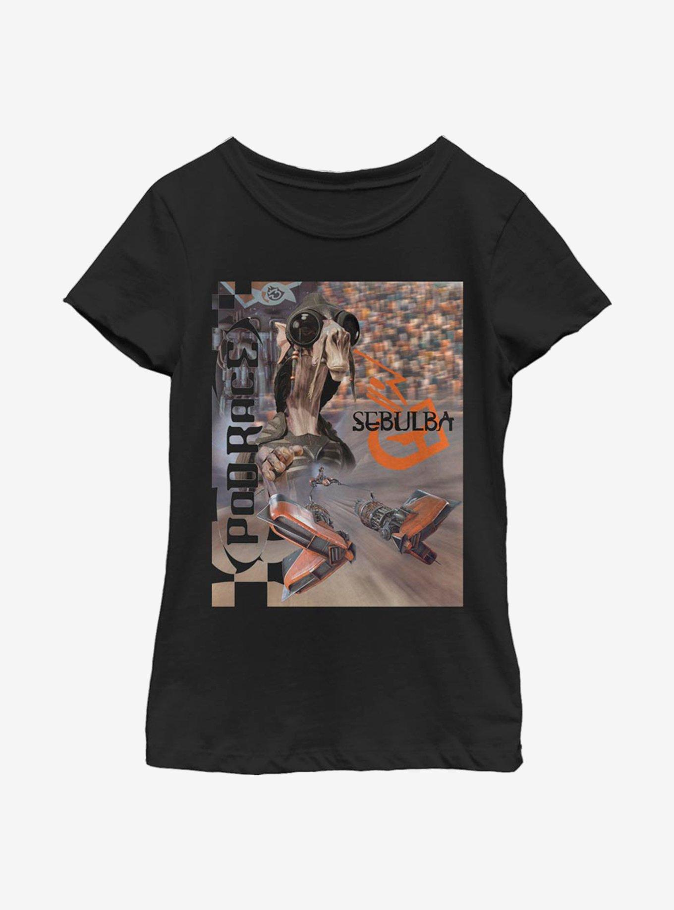 Star Wars Pod Race Sebulba Youth Girls T-Shirt, , hi-res