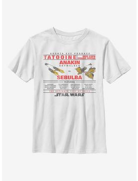 Star Wars Anakin Vs Sebulba Youth T-Shirt, , hi-res
