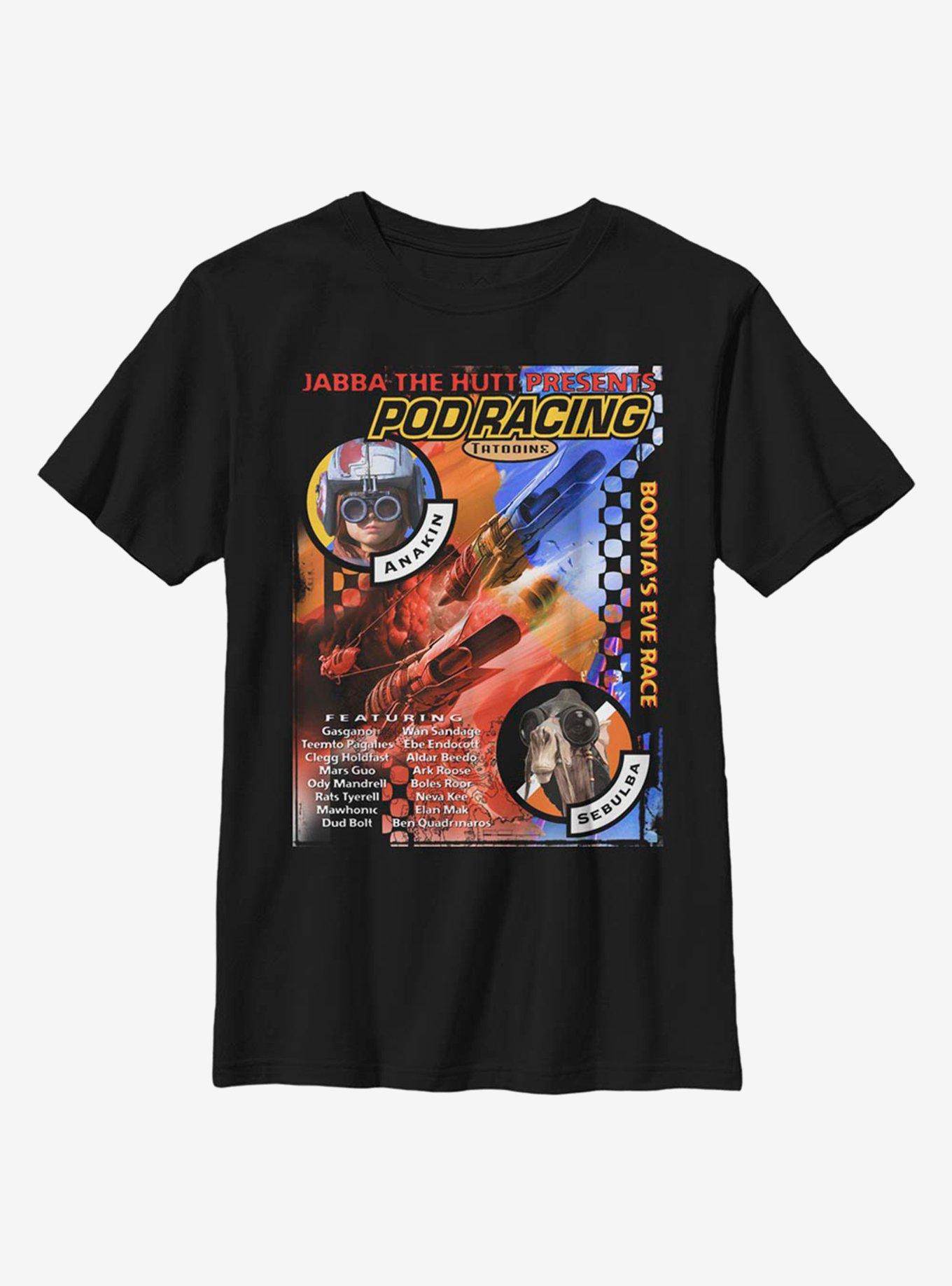 Star Wars Jabba Presents Podracing Youth T-Shirt, , hi-res