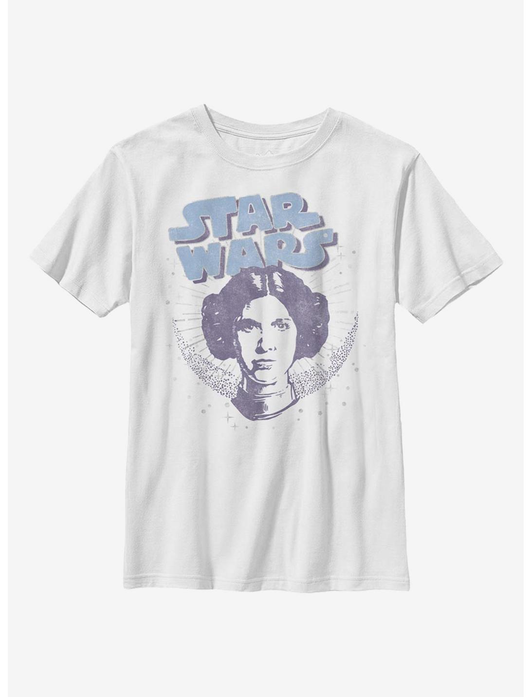 Star Wars Leia Moon Youth T-Shirt, WHITE, hi-res