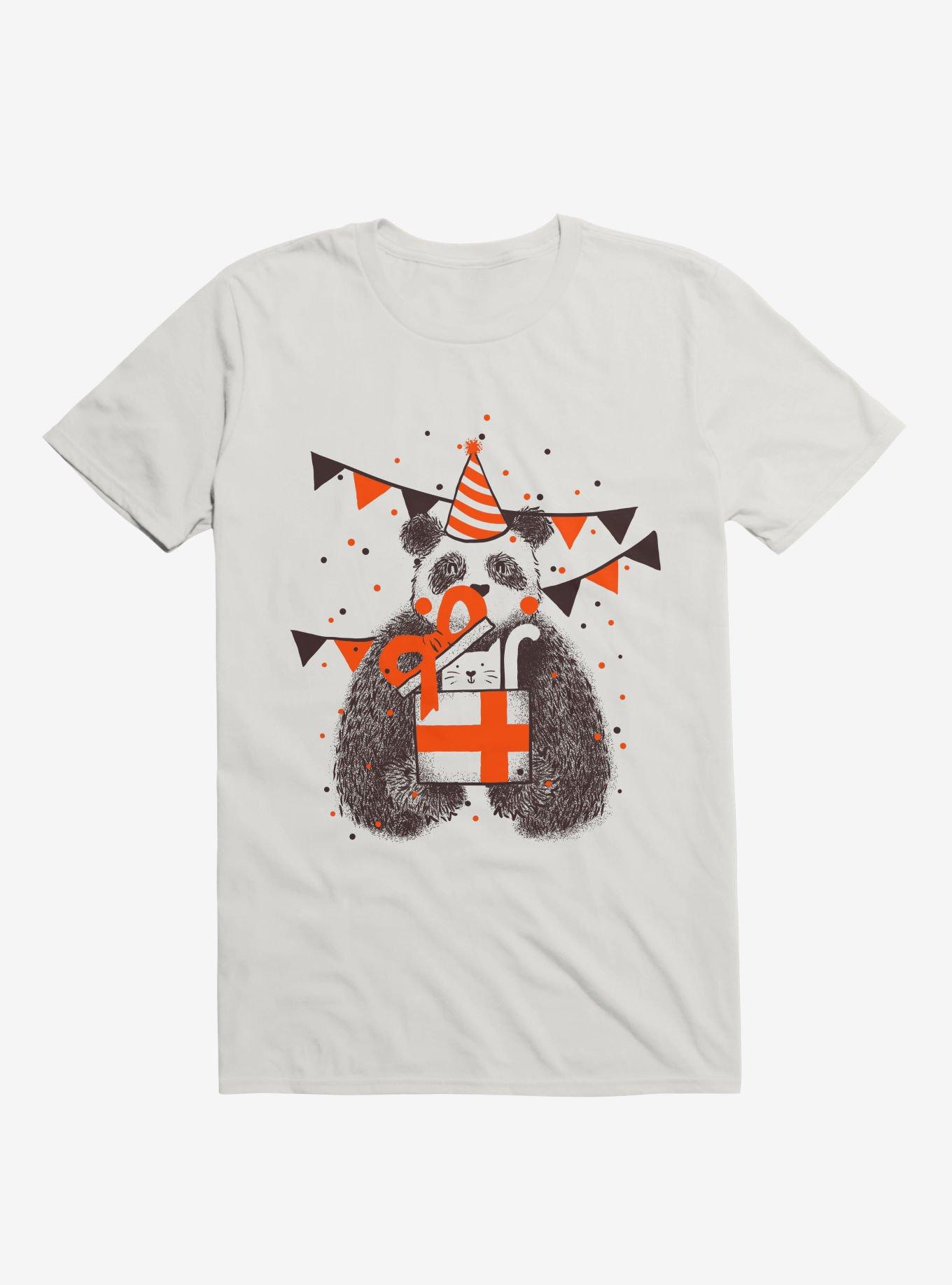 Happy B-Day Panda T-Shirt, , hi-res